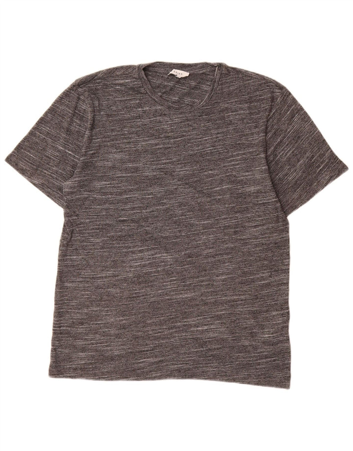 Ανδρικό T-Shirt Reiss Top Βαμβακερό μεσαίο γκρι