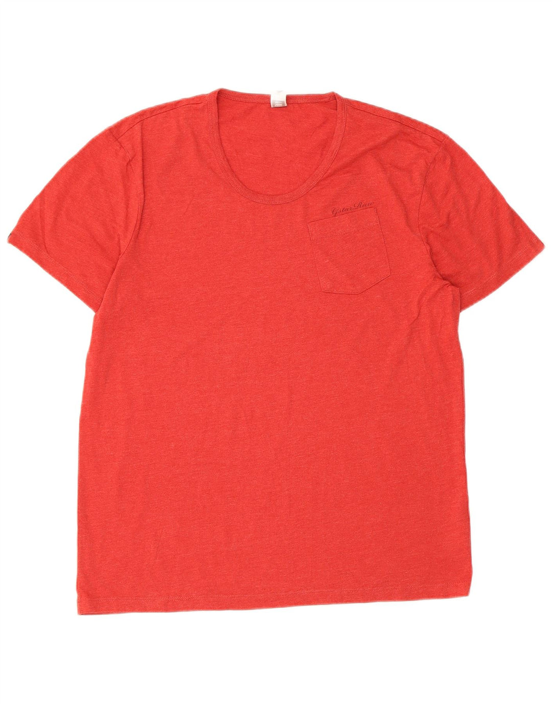 Ανδρικό T-Shirt G-Star Top Μεσαίο κόκκινο βαμβακερό