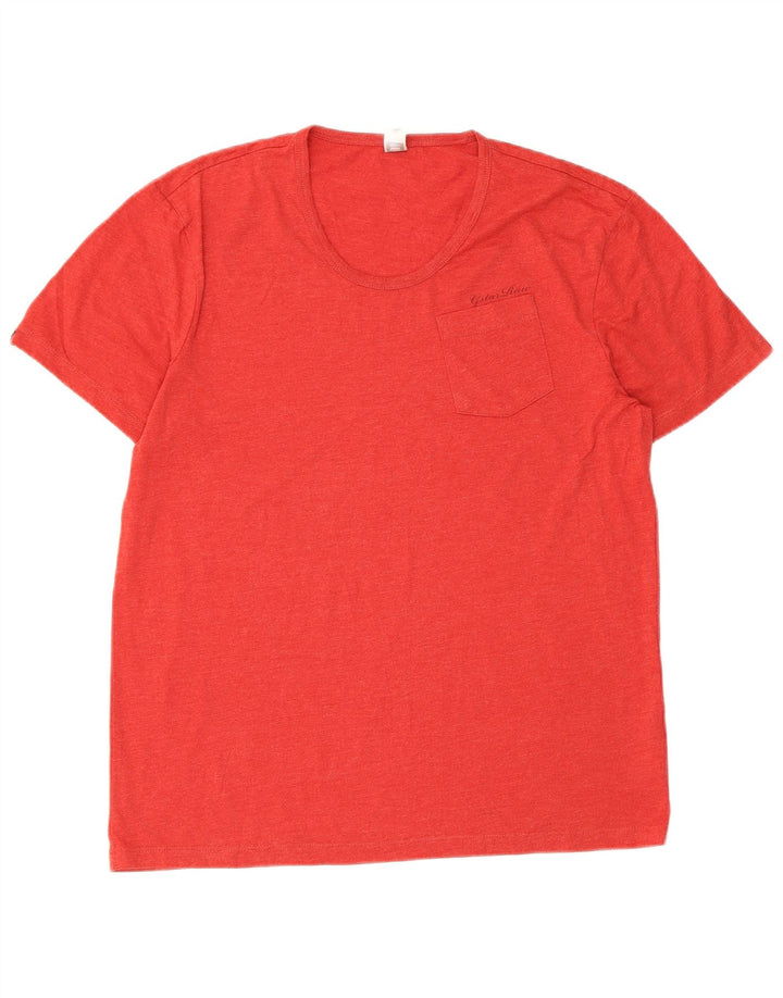 Ανδρικό T-Shirt G-Star Top Μεσαίο κόκκινο βαμβακερό