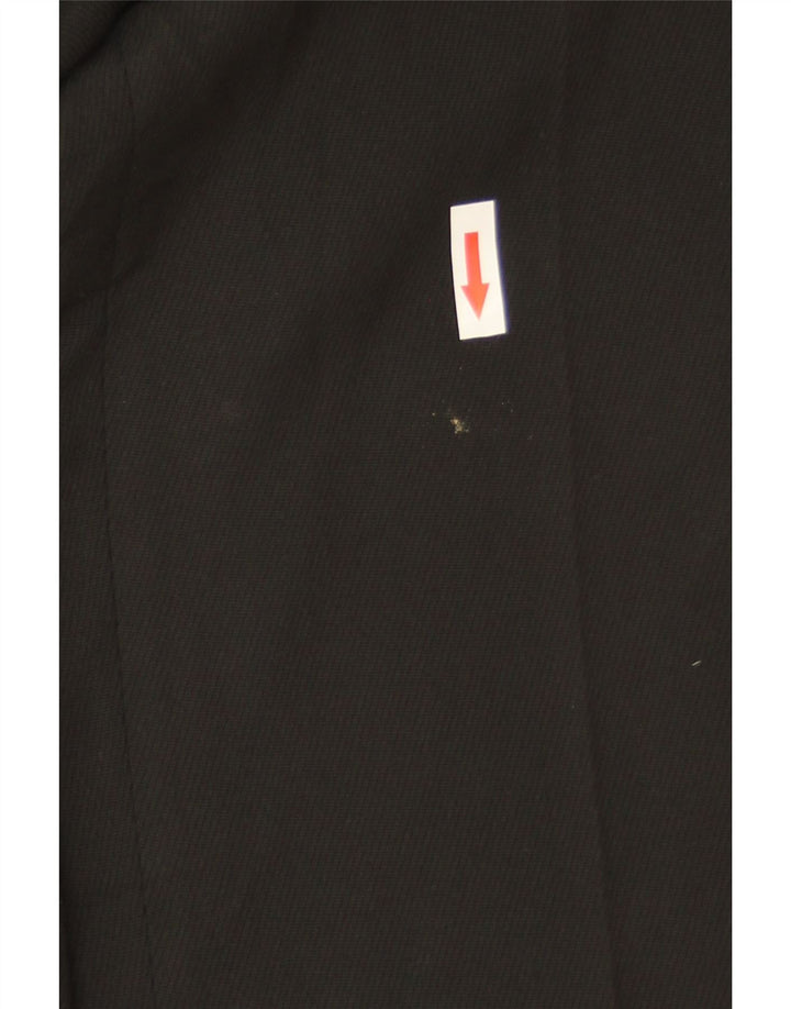Marks & Spencer Γυναικείο ίσιο παντελόνι Chino W32 L31 Μαύρο πολυεστέρα