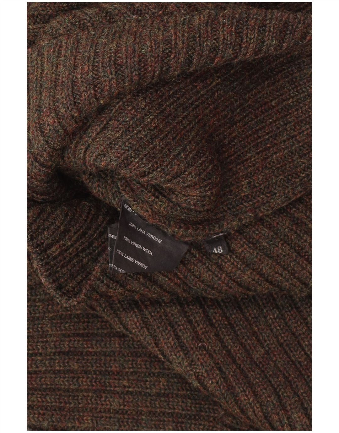 Γυναικείο πουλόβερ PRADA με φερμουάρ IT 48 XL Παρθένο μαλλί