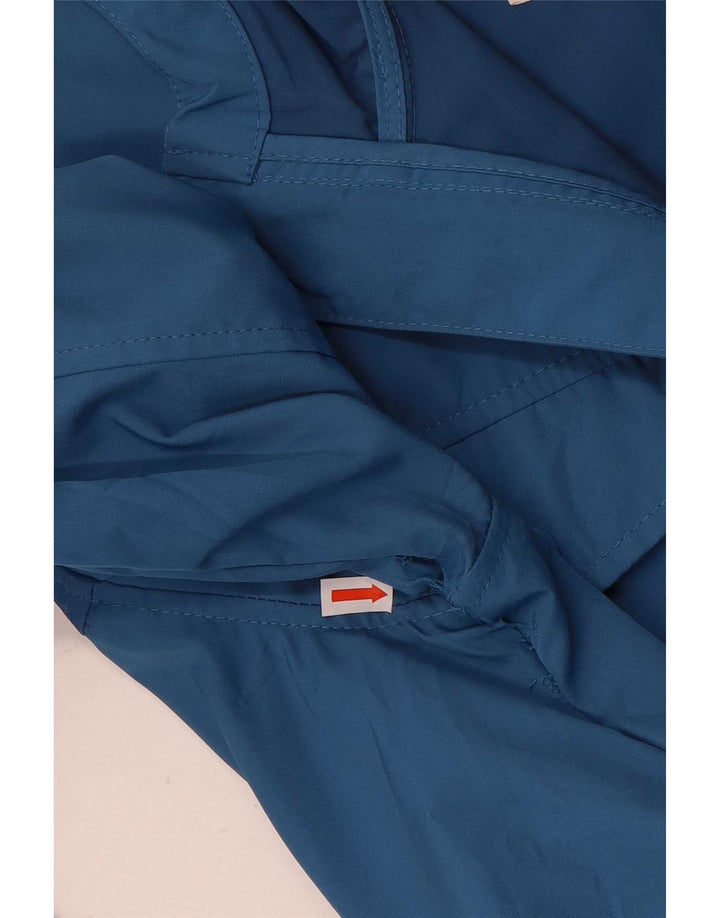 Ανδρικό μπουφάν βροχής με κουκούλα Penguin UK 36 Small Blue Polyester