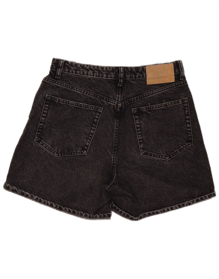 Zara Γυναικείο τζιν σορτς EU 40 Medium W30 Γκρι βαμβακερό