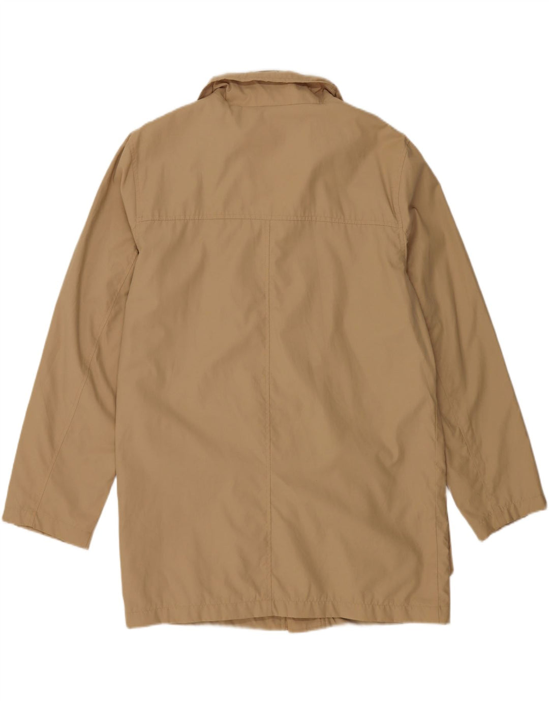 PROJECT Mens Utility Jacket UK 40 Large Beige Cotton Vintage Project and Second-Hand Project from Messina Hembry 