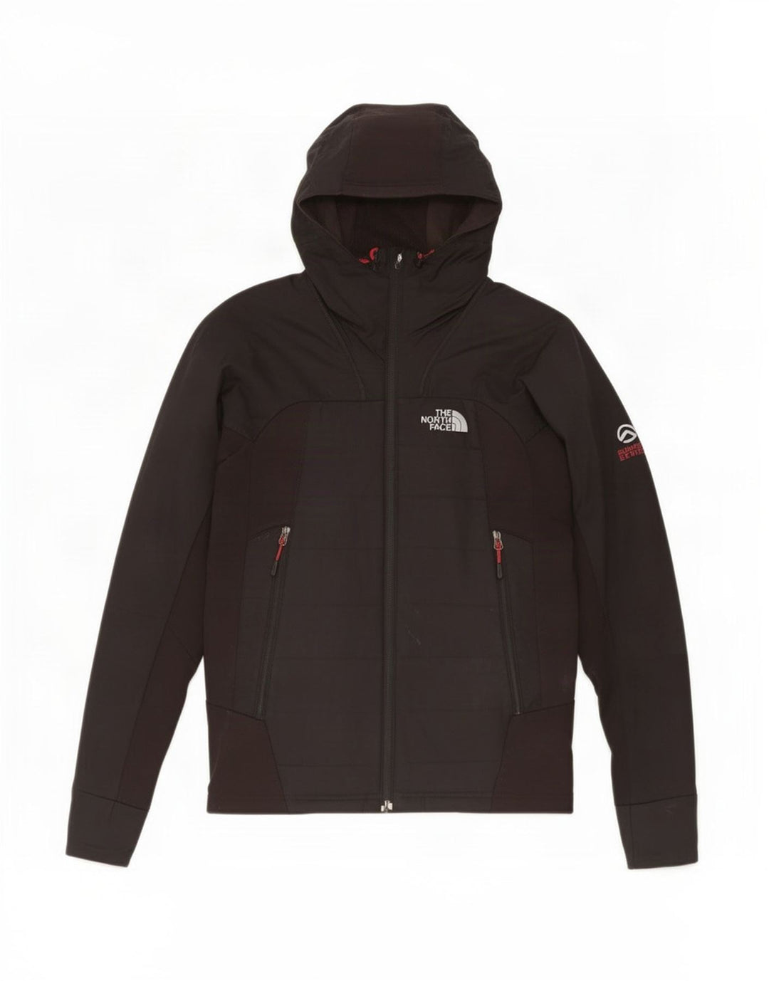 Ανδρικό πουλόβερ με κουκούλα με φερμουάρ North Face Μεσαίο Μαύρο