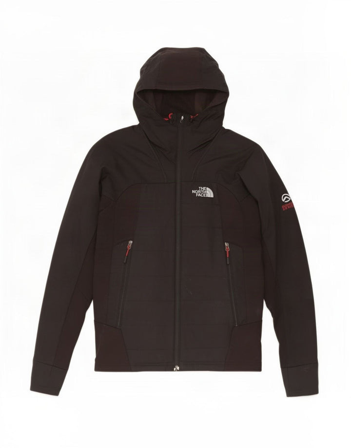 Ανδρικό πουλόβερ με κουκούλα με φερμουάρ North Face Μεσαίο Μαύρο