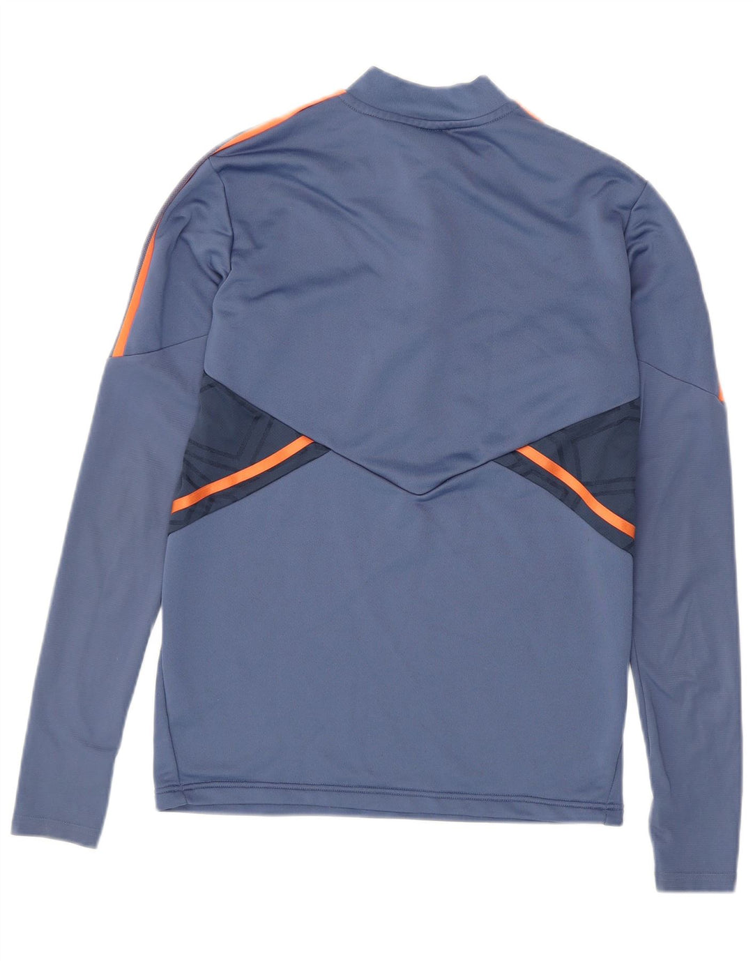 Ανδρική φόρμα πουλόβερ Adidas Manchester United Top Small Blue Colourblock