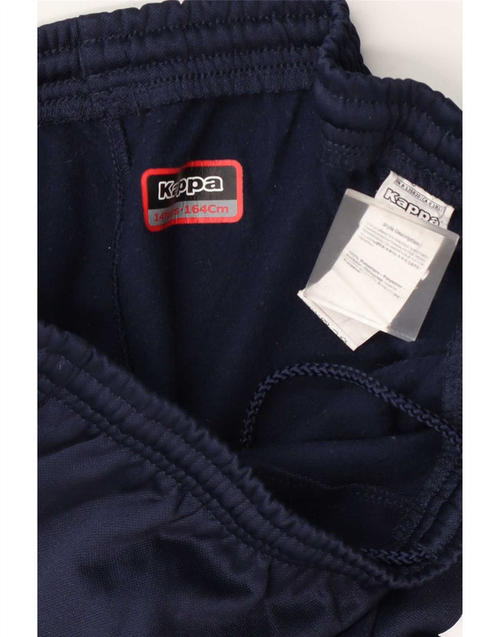 Παντελόνι φόρμας Kappa Boys Capri 13-14 Years Navy Blue Polyester