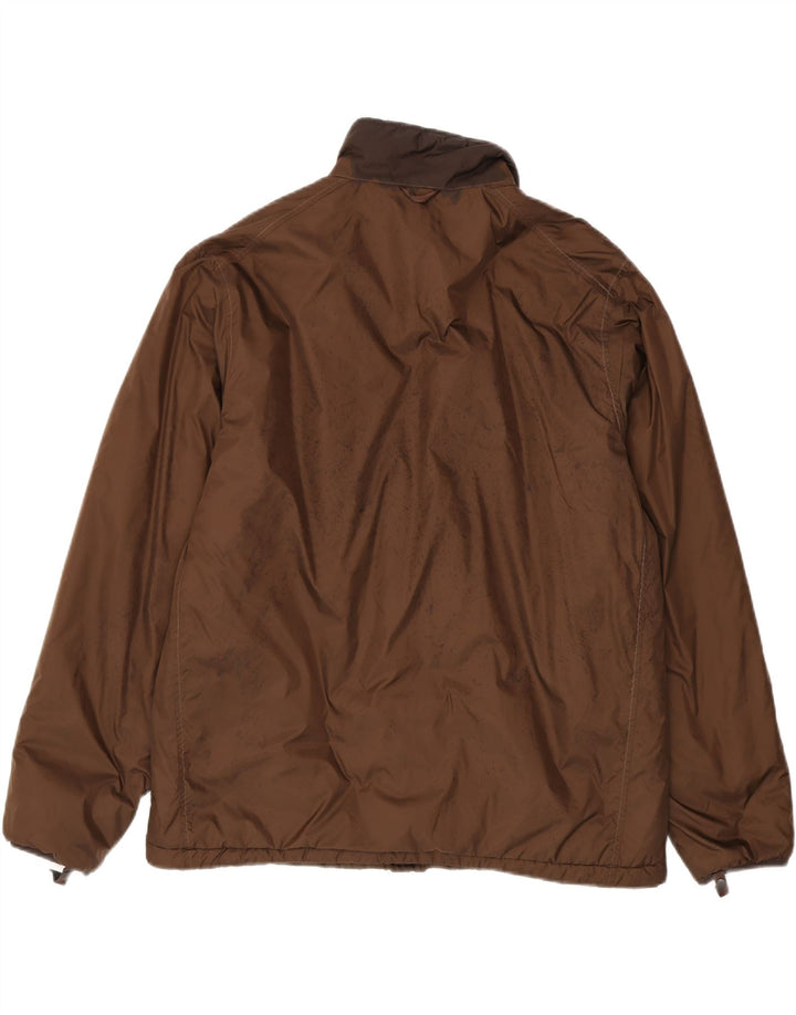 Ανδρικό μπουφάν με επένδυση North Face UK 42 XL Brown
