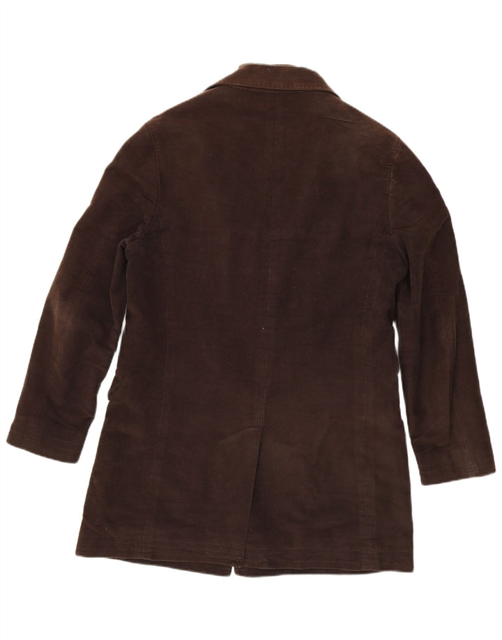 Massimo Dutti Ανδρικό μπλέιζερ με 3 κουμπιά μπουφάν EU 48 Μεσαίο καφέ βαμβακερό