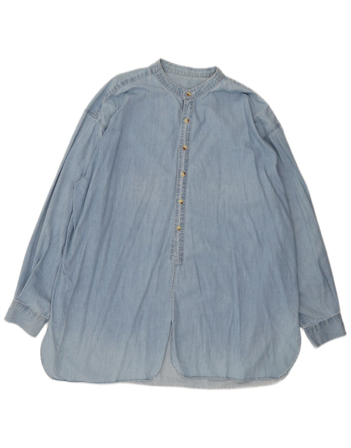 Γυναικείο τζιν πουλόβερ Eddie Bauer φόρεμα UK 16 XL μπλε βαμβακερό