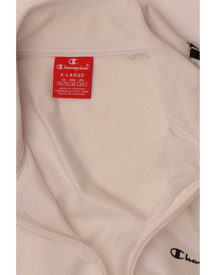Ανδρική φόρμα Champion Graphic Top Jacket XL White Colourblock