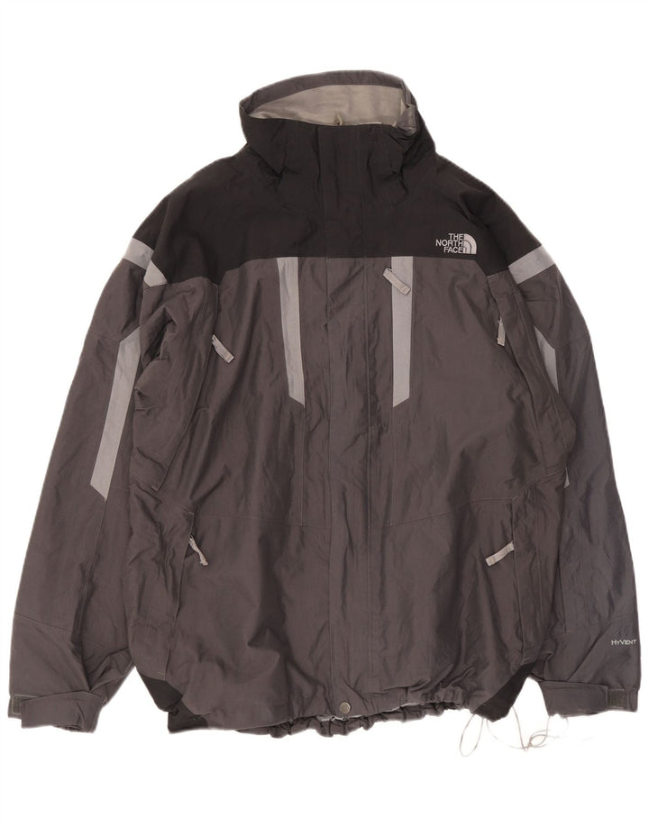 Ανδρικό μπουφάν βροχής North Face UK 40 Large Grey Colourblock