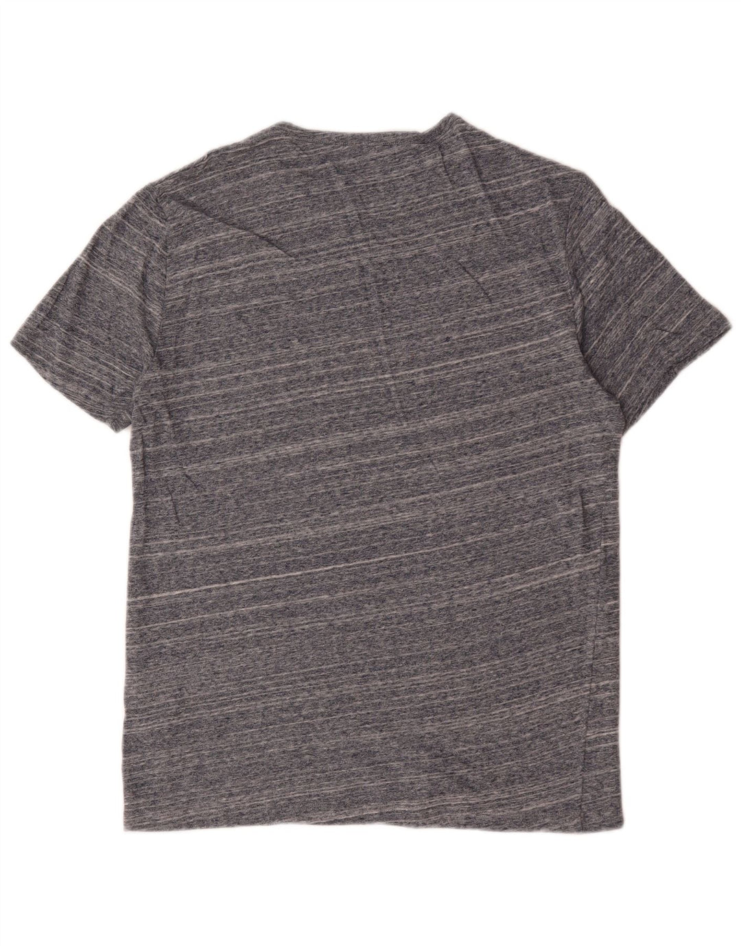 Ανδρικό T-Shirt Reiss Top Βαμβακερό μεσαίο γκρι ριγέ