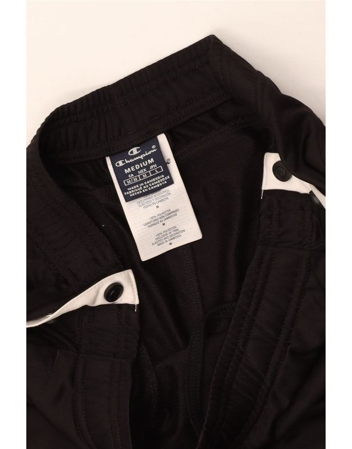 Γυναικεία αθλητική φόρμα CHAMPION Παντελόνι UK 12 Medium Black Colourblock