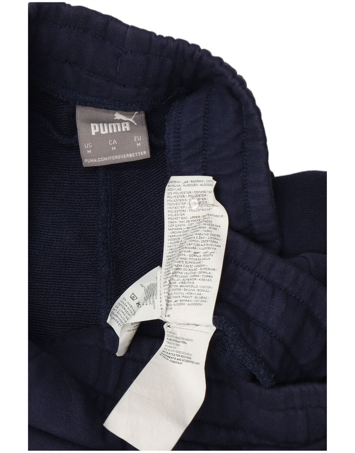 Ανδρικό γραφικό αθλητικό σορτς Puma, μεσαίο ναυτικό, βαμβακερό