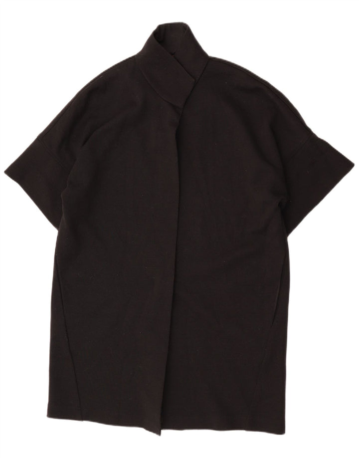 Perte από την Krizia Womens Longline Cardigan Top UK 12 Medium Black