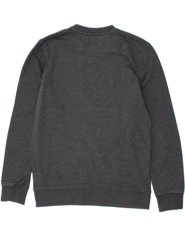 JACK & JONES Mens Graphic Sweatshirt Jumper Large Grey Cotton Vintage Jack & Jones and Second-Hand Jack & Jones from Messina Hembry 