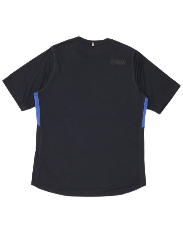 Ανδρικό μπλουζάκι Nike με μπλουζάκι Dri Fit, μεγάλο μπλε ναυτικό χρώμα