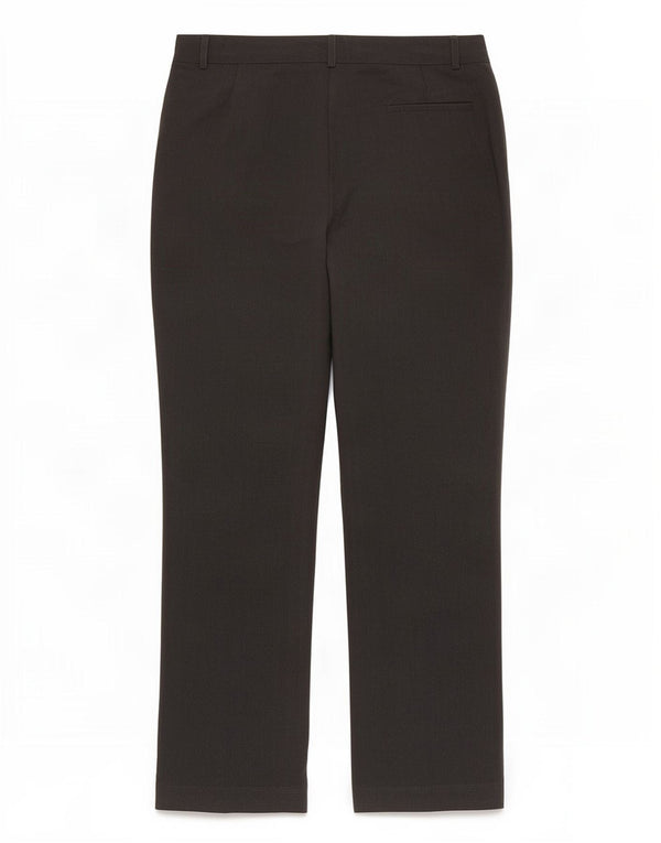 Zara Womens Straight Casual Trousers EU 44 XL W34 L30 Grey Polyester