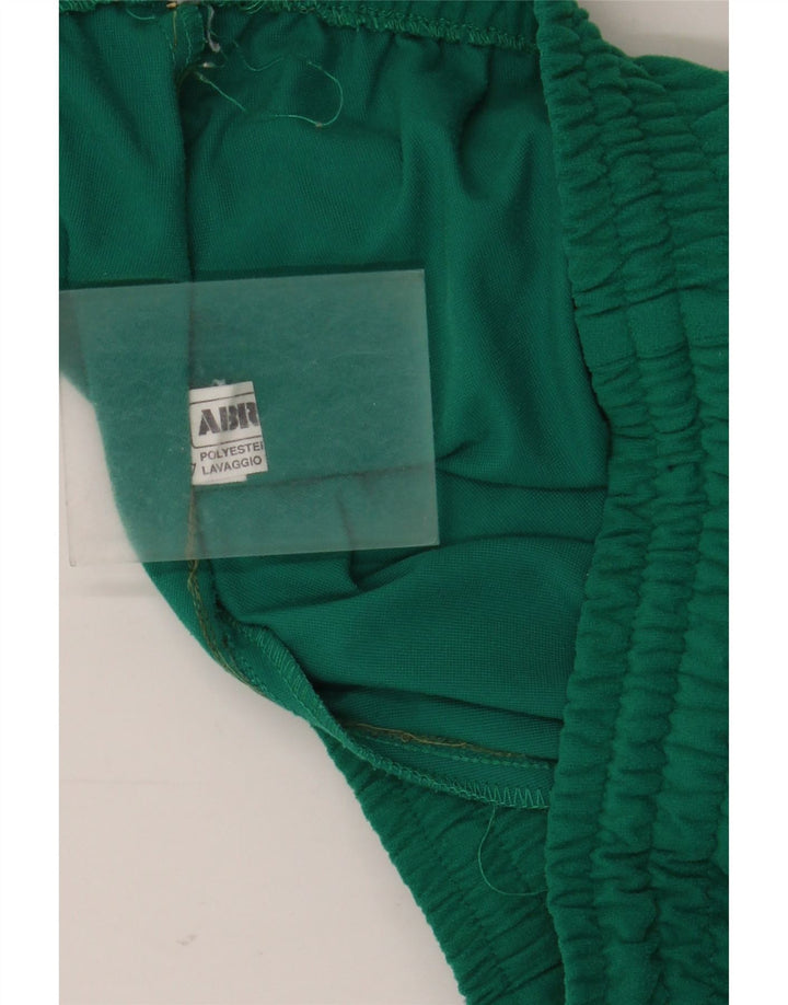 Vintage γυναικεία φόρμα UK 14 Medium Green Colourblock Polyester