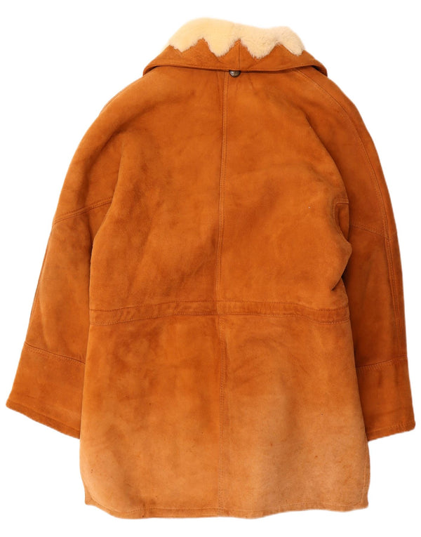 Vintage Γυναικείο Shearling Coat EU 44 XL Brown Shearling
