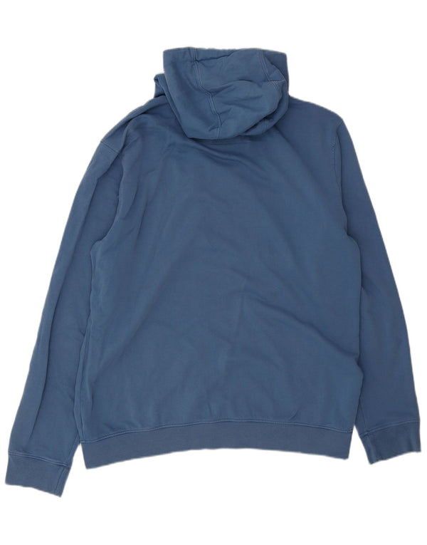 Ανδρικό πουλόβερ με κουκούλα με φερμουάρ Crew Clothing XL Μπλε βαμβακερό