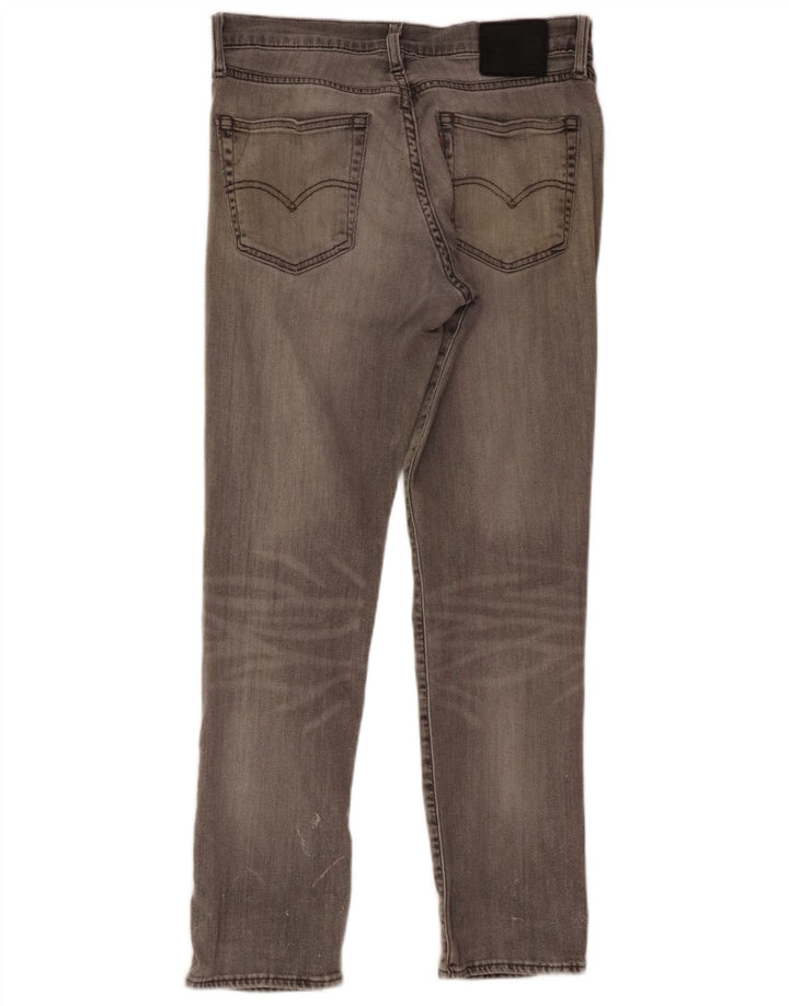 Levi's Mens Slim Jeans W32 L30 Grey Cotton