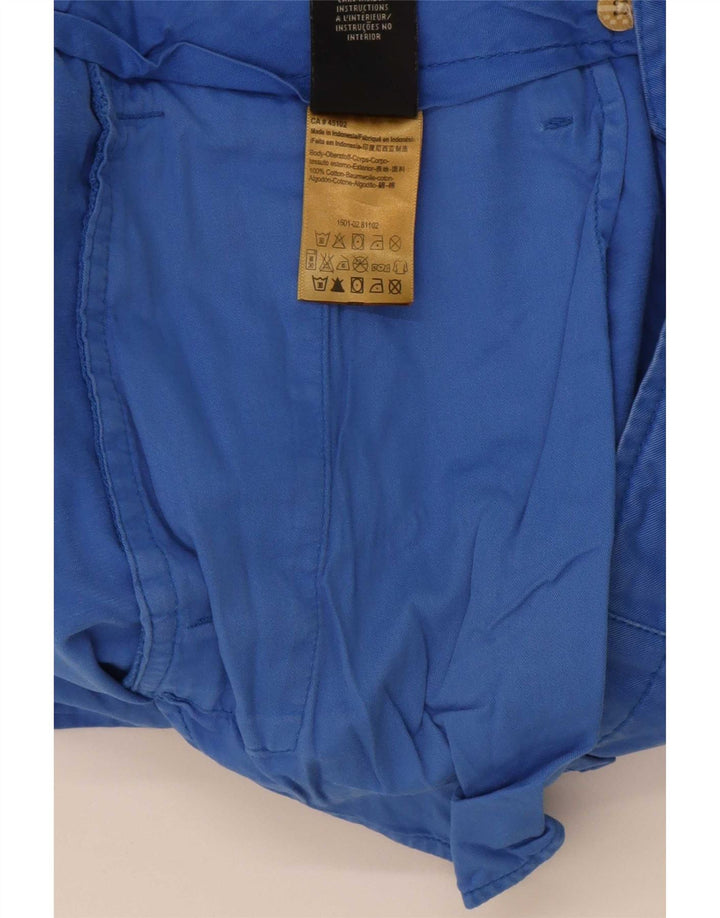 Ανδρικό σορτς Chino Scotch & Soda W30 από μεσαίο μπλε βαμβακερό