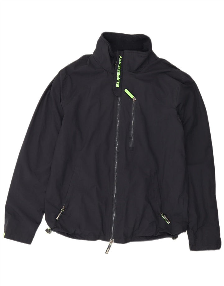 Ανδρικό μπουφάν SUPERDRY The Windhiker Windbreaker UK 38 Medium Navy Blue