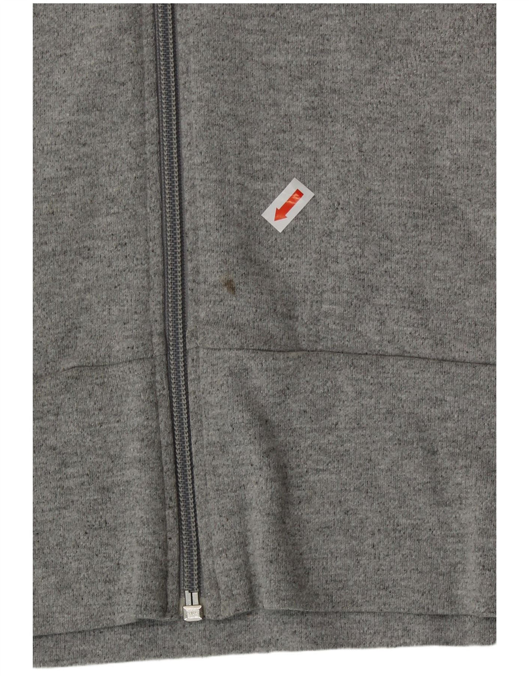 Adidas Γυναικεία φόρμα Crop Top Jacket UK 12 Medium Grey Cotton