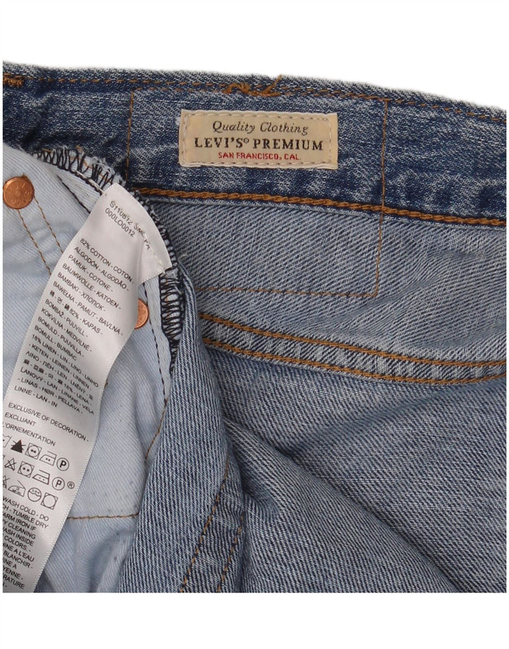 Levi's Mens 555 Relaxed Fit Straight Jeans W36 L32 Μπλε βαμβακερό