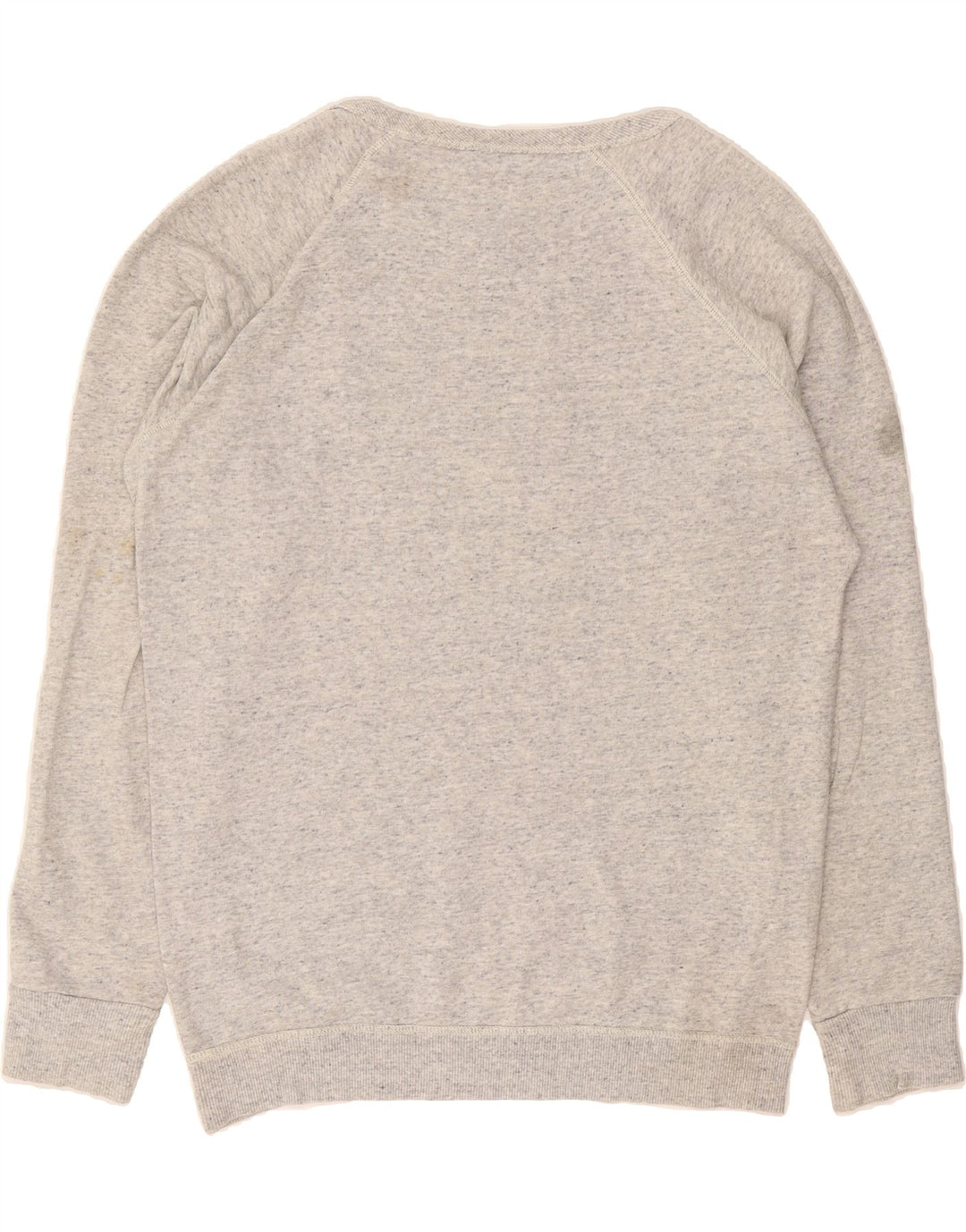 G-STAR Mens Graphic Sweatshirt Jumper Medium Grey Flecked Cotton Vintage G-Star and Second-Hand G-Star from Messina Hembry 