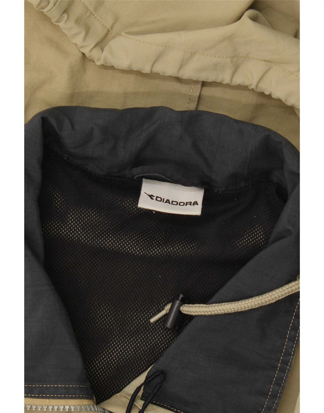Diadora Ανδρικό μπουφάν βροχής με κουκούλα UK 40 Large Khaki