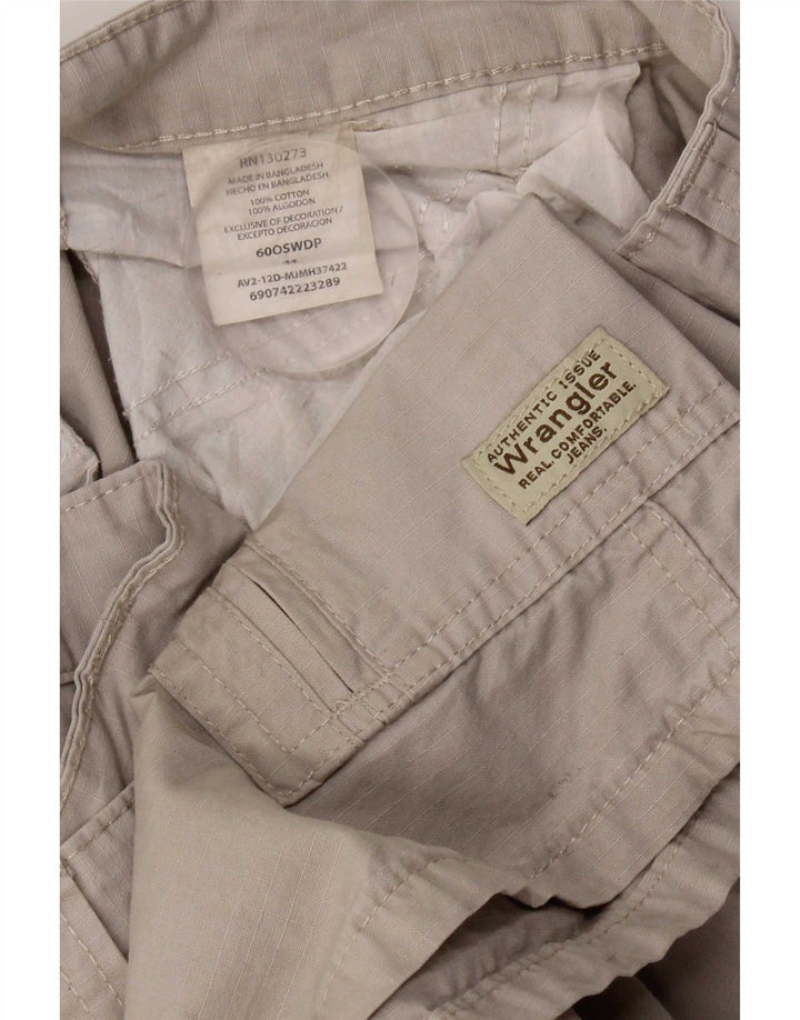 Ανδρικό σορτς Cargo Wrangler W44 2XL Γκρι βαμβακερό