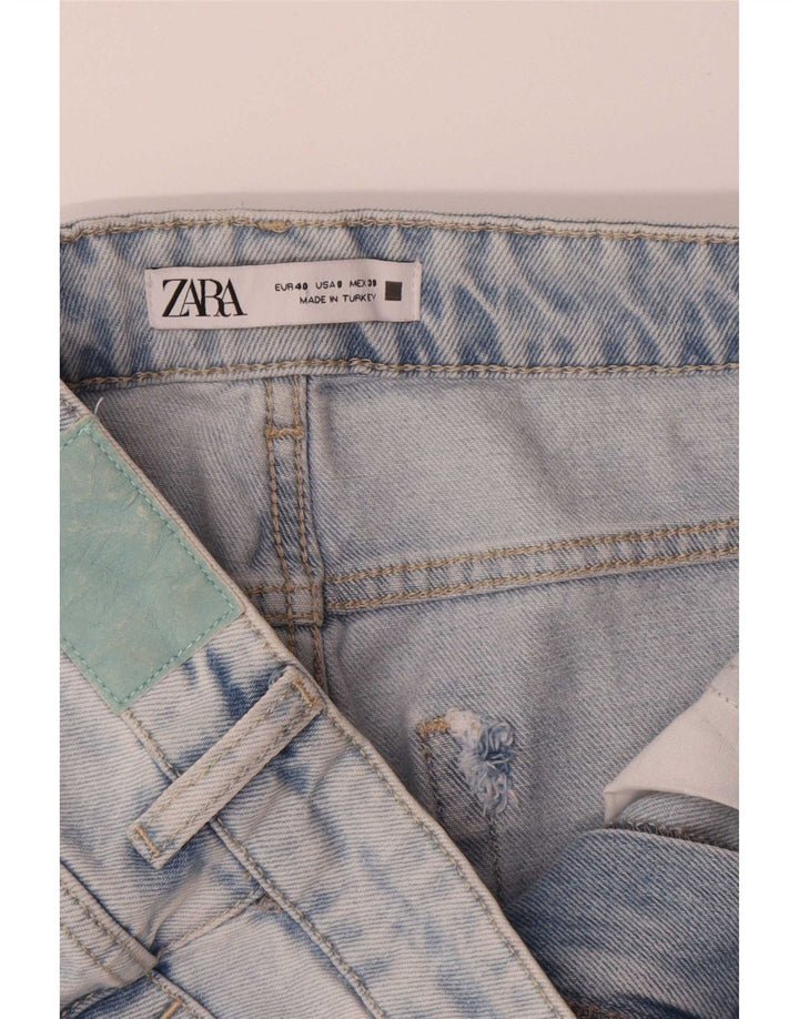 Zara Γυναικείο τζιν κωνικό EU 40 Medium W30 L28 Blue