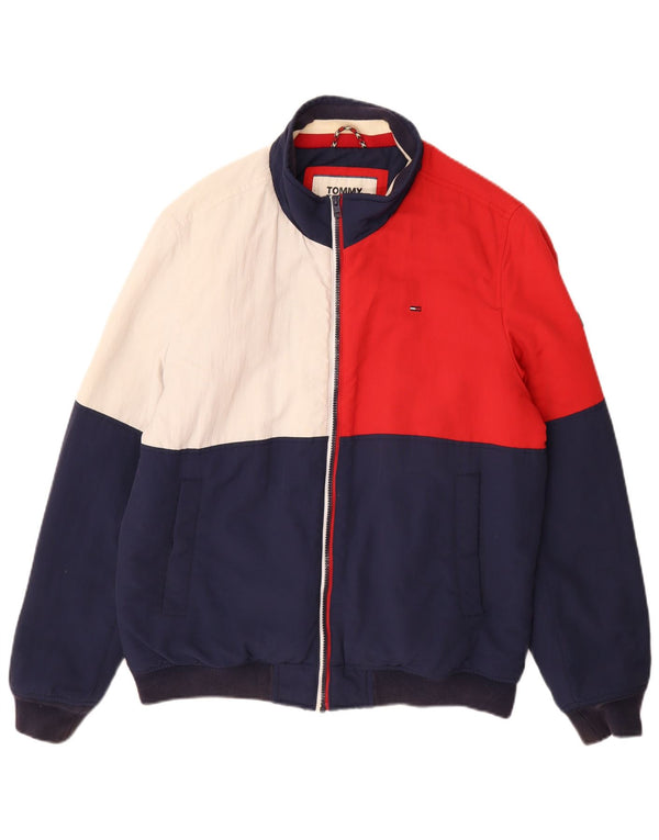 Ανδρικό μπουφάν Tommy Hilfiger UK 40 Large πολύχρωμο Colourblock