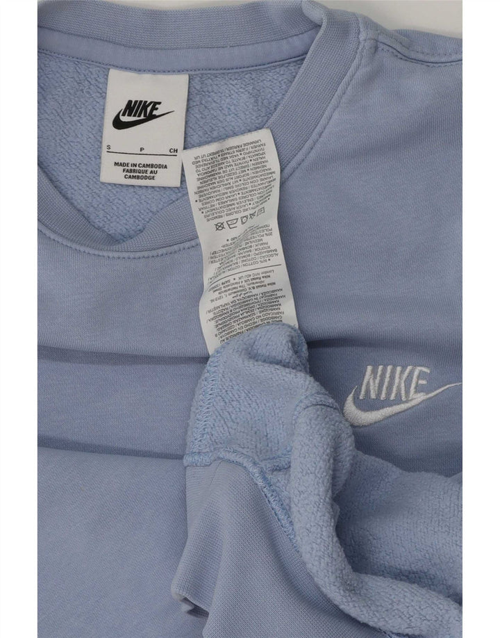 Ανδρικό φούτερ Nike Jumper από μικρό μπλε βαμβακερό