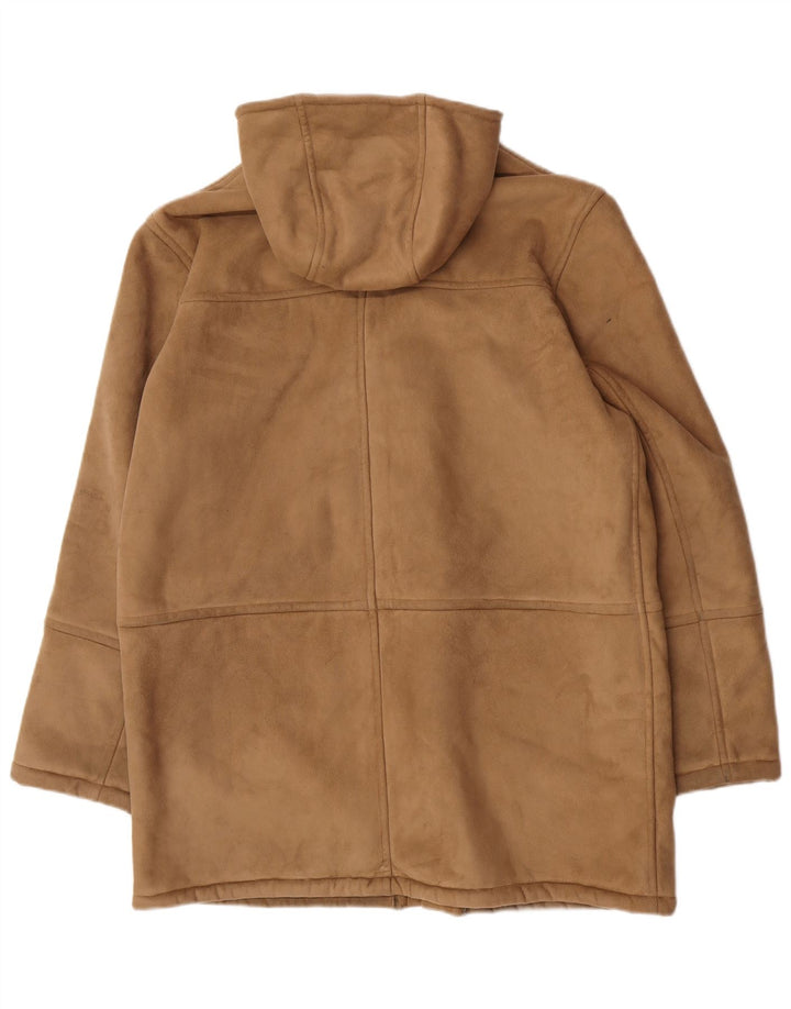 Conbipel Ανδρικό Στούντιο με κουκούλα Sherpa Jacket UK 38 Μεσαίου καφέ πολυεστέρα