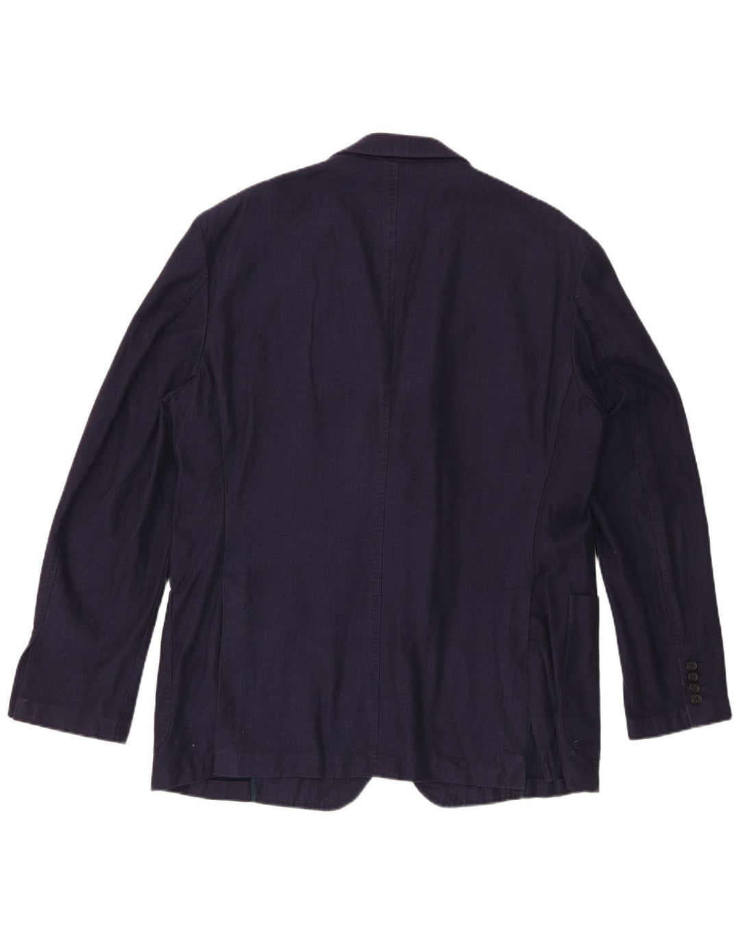 Ανδρικό μπουφάν 3 κουμπιών Fay Blazer IT 56 3XL Navy Blue Ψαροκόκκαλο