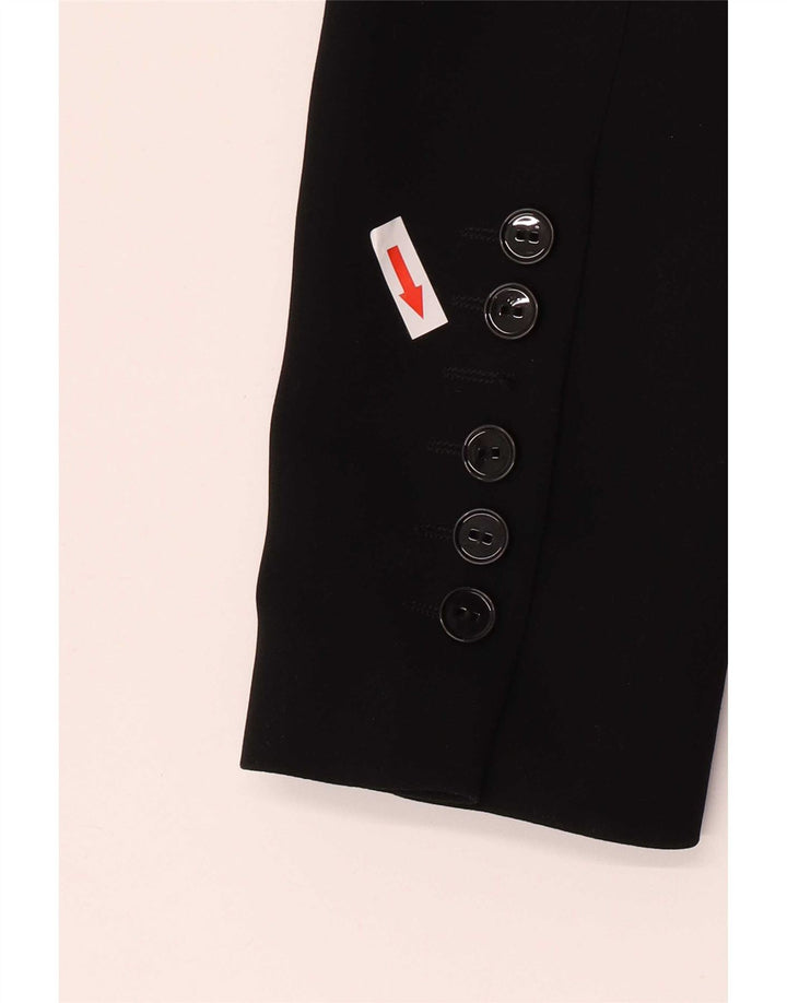 Zara Γυναικείο Μπουφάν σακάκι με 1 κουμπί EU 36 XS Μαύρο