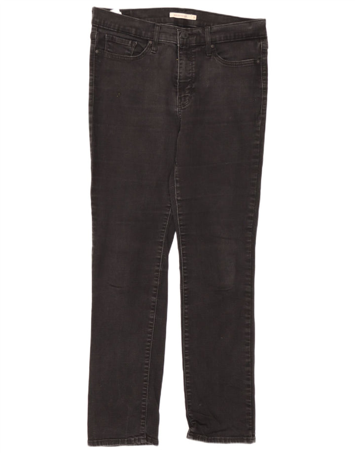 Levi's Womens 312 Shaping Slim Jeans W31 L30 Μαύρο βαμβακερό