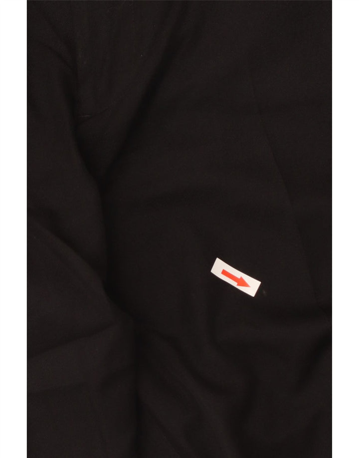 Ανδρικό ίσιο παντελόνι Chino Izod W34 L32 Μαύρο πολυεστέρα