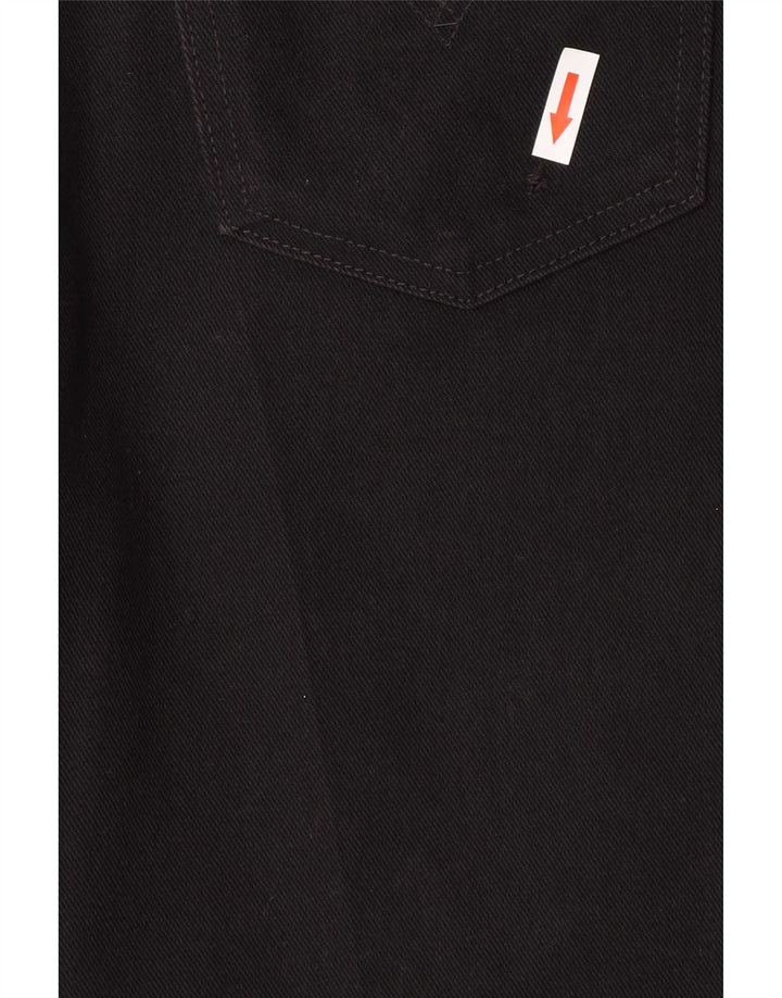 Ανδρικό τζιν Levi's Straight W34 L34 Μαύρο βαμβακερό