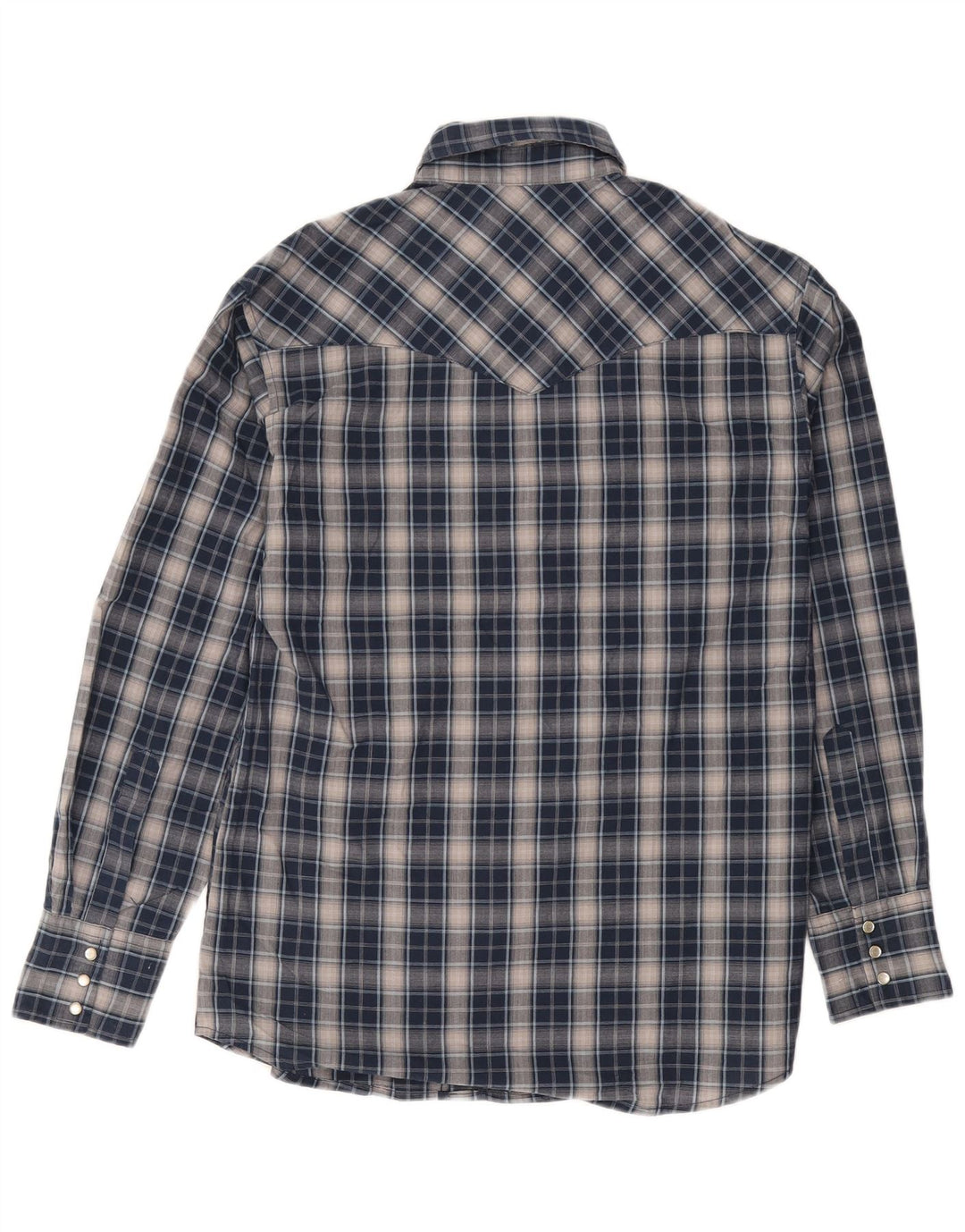 Ανδρικό πουκάμισο WRANGLER, μεσαίο μπλε ναυτικό, βαμβακερό