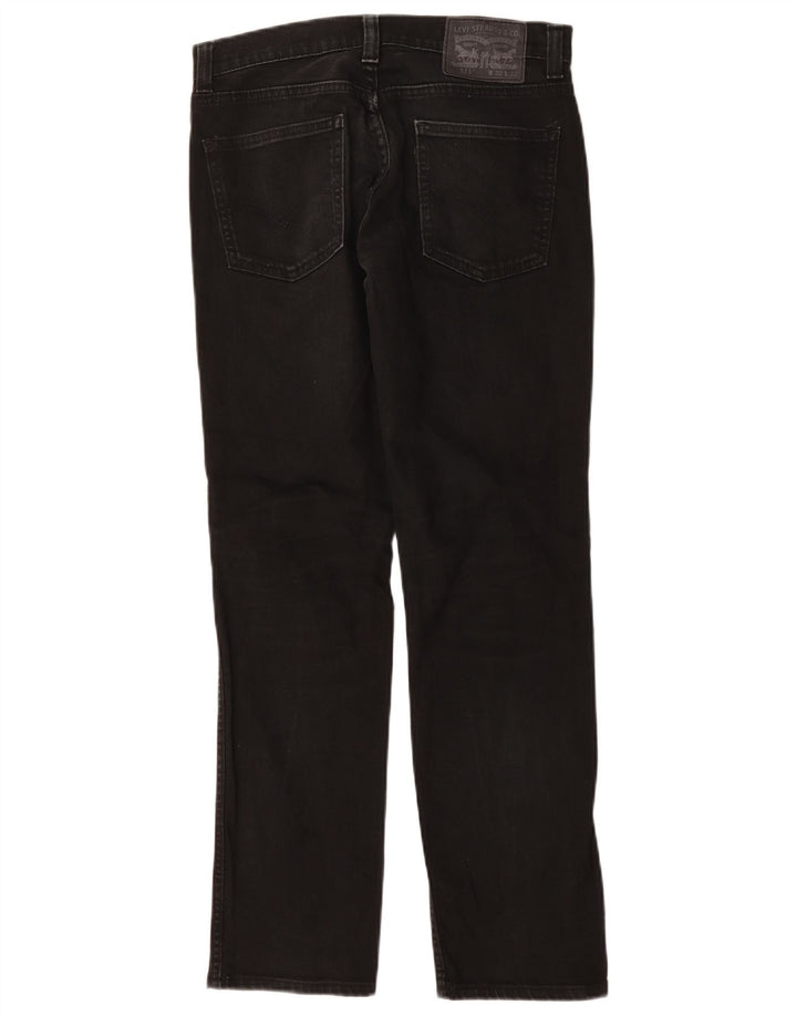 Levi's Mens 511 Slim Jeans W30 L32 Μαύρο βαμβακερό