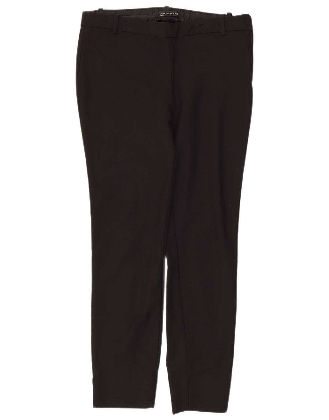 Zara Γυναικείο Slim Casual Παντελόνι Medium W32 L26 Μαύρο