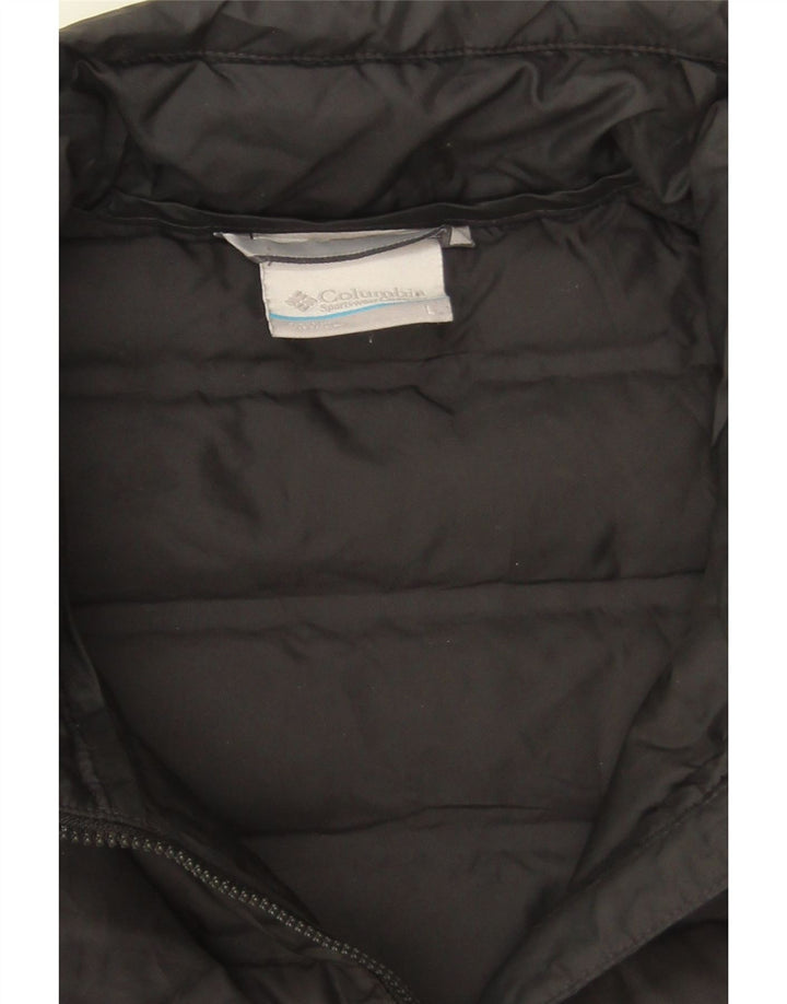 Columbia Ανδρικό μπουφάν UK 40 Large Black Colourblock Πολυεστέρας