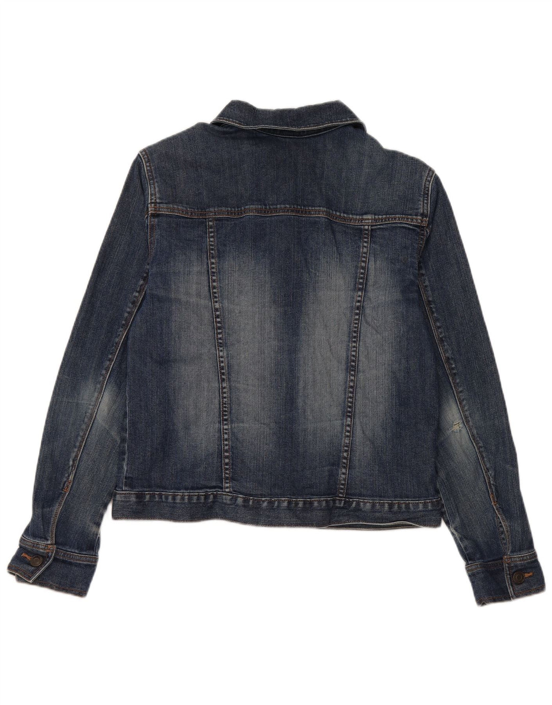 Eddie Bauer Γυναικείο Τζιν Μπουφάν UK 14 Μεσαίο Μπλε Βαμβακερό