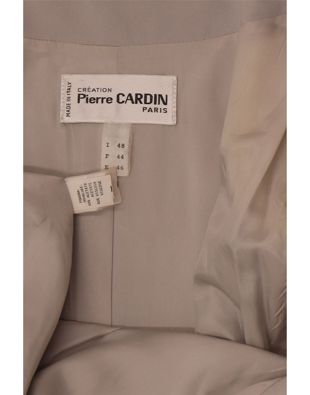 Γυναικείο Πανωφόρι Pierre Cardin IT 48 XL Γκρι Acetate